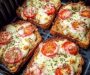 AIR FRYER GARLIC BREAD PIZZA TOAST