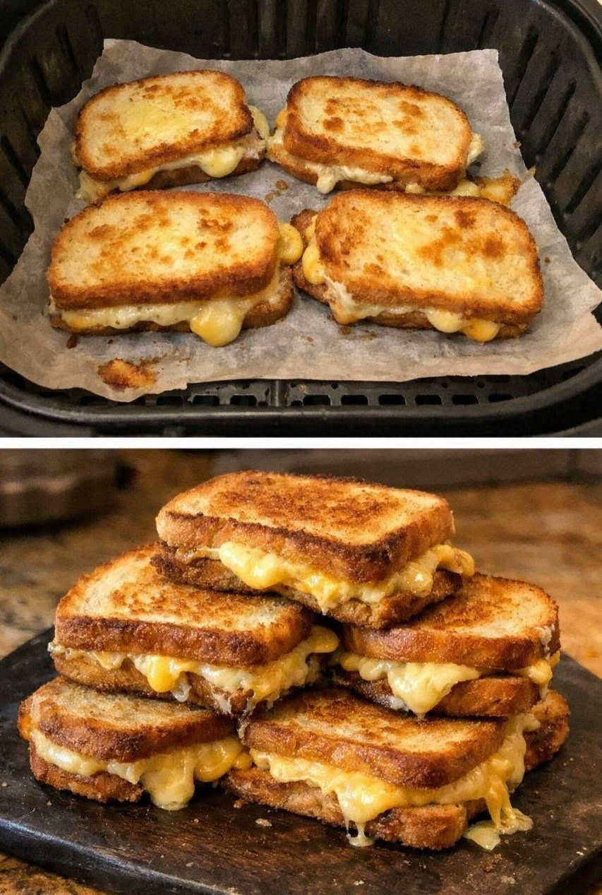 Air Fryer Egg Toast