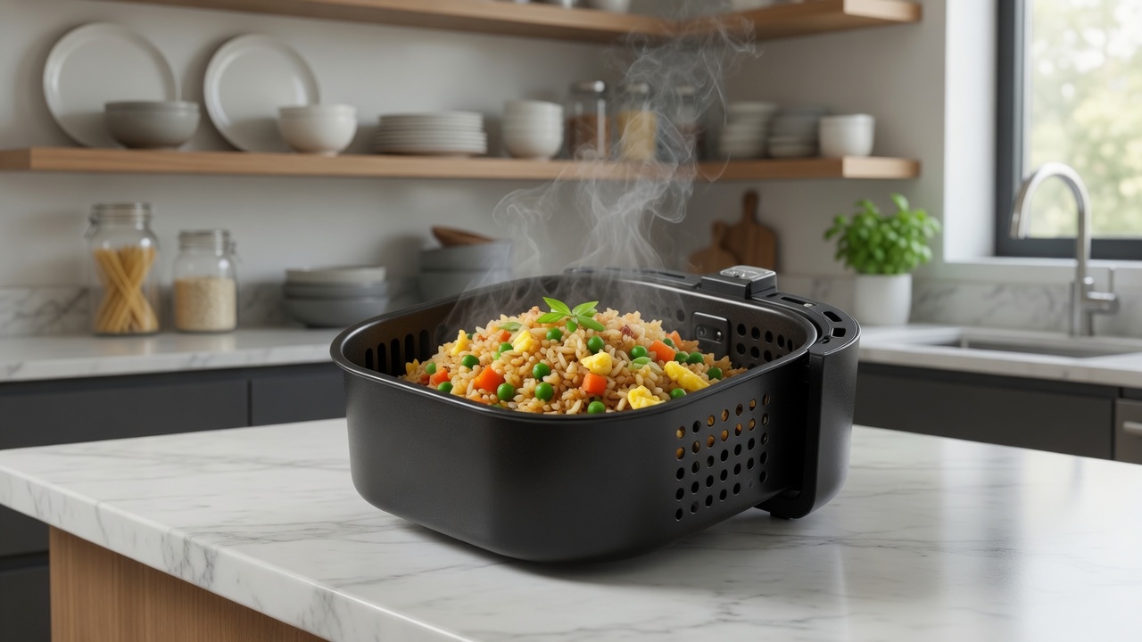 Air Fryer Fried Rice