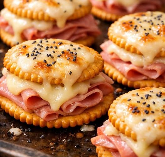 Air Fryer Ritz Cracker Sandwiches