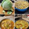 Cabbage and Ground Beef Soup.