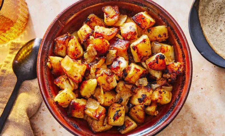 Fried Potatoes and Onions Recipe