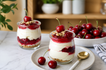 High Protein Cheesecake Jars.