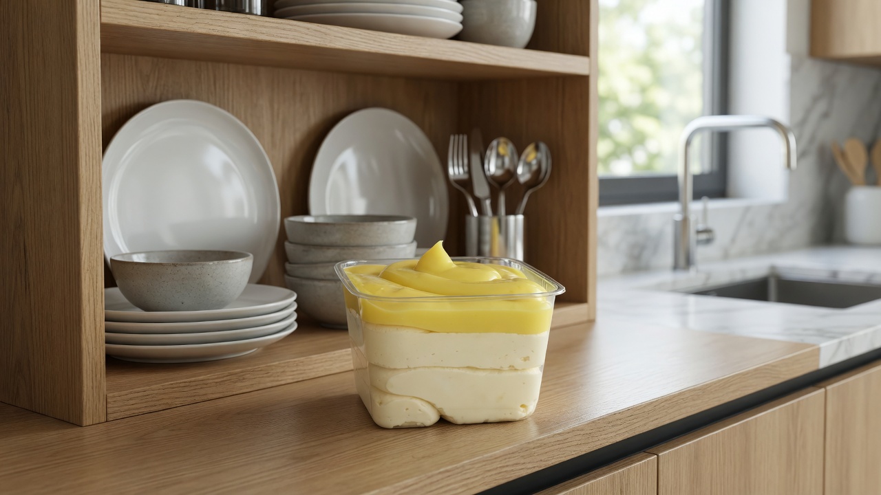 High Protein Lemon Pudding