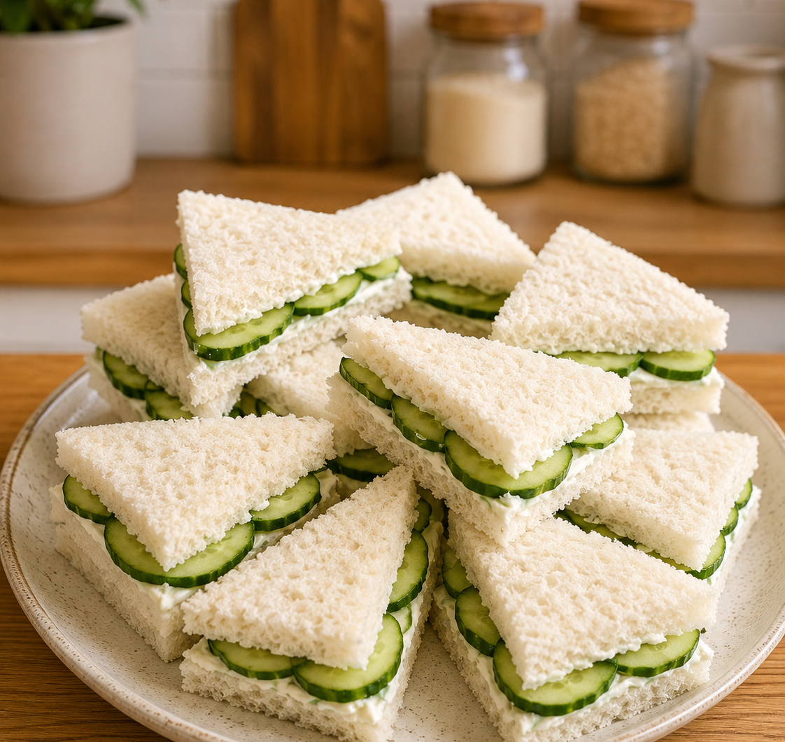 Southern Cucumber Tea Sandwich