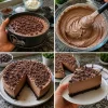 Triple Chocolate Mousse Cake