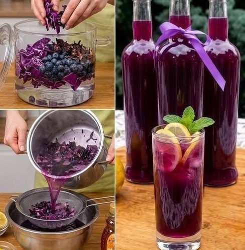 Homemade Fresh Grape Juice Recipe