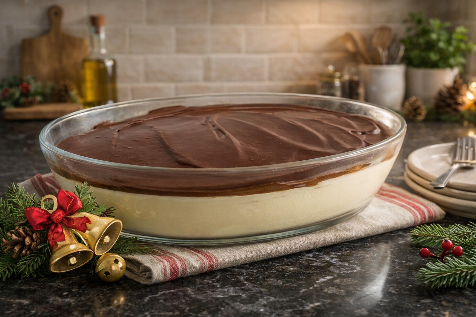 Keto Fruit and Chocolate Dessert