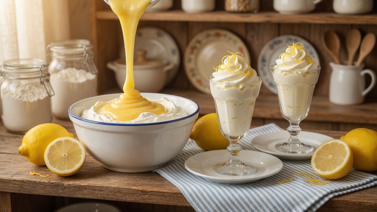 Keto Lemon Cloud Mousse