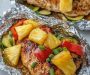Teriyaki Pineapple Chicken Foil Packets