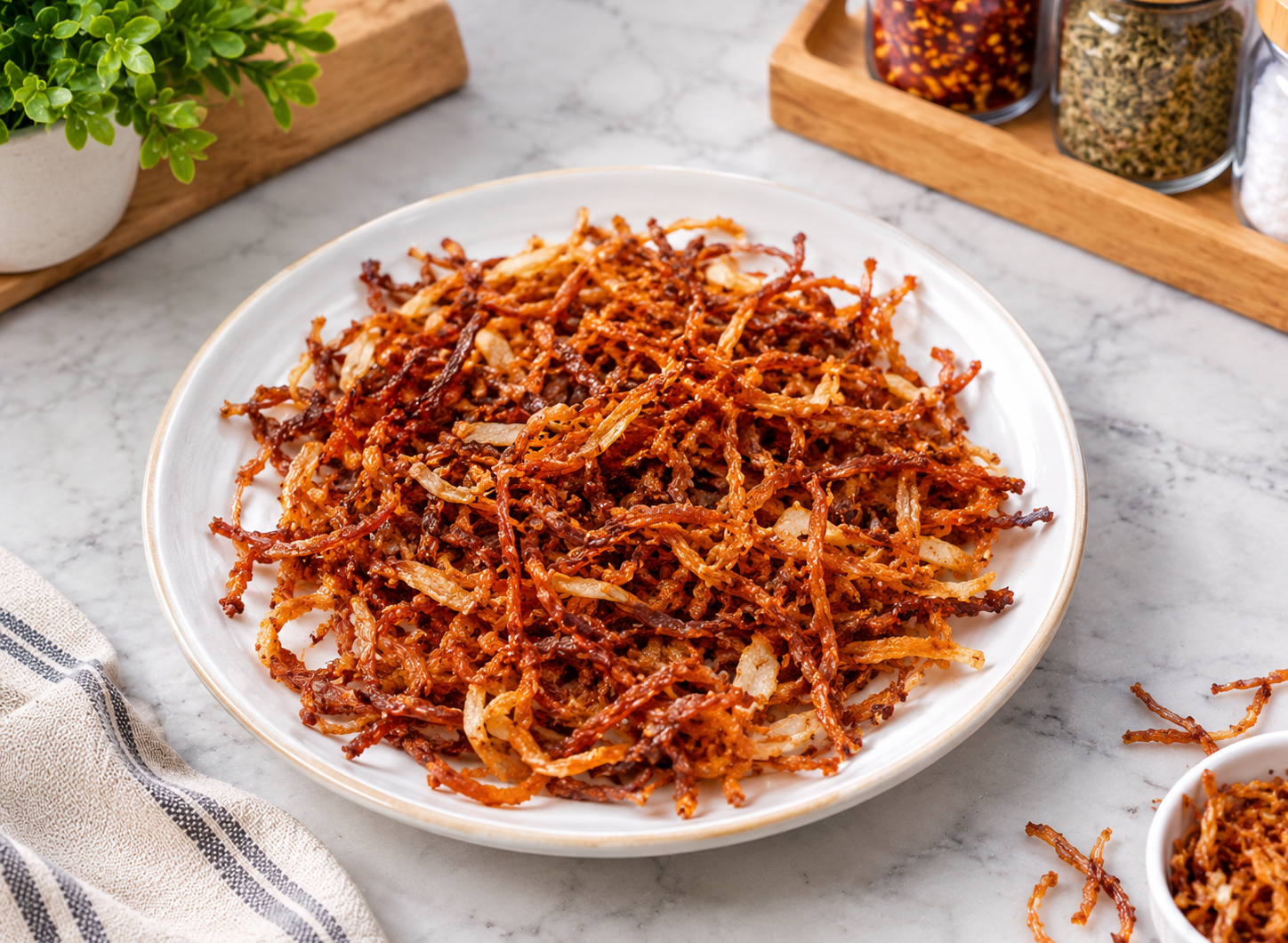 Air Fryer Fried Onions
