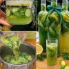 Healthy Mint Cucumber Lemon Drink
