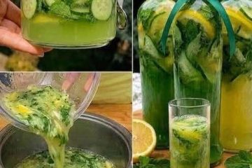 Healthy Mint Cucumber Lemon Drink