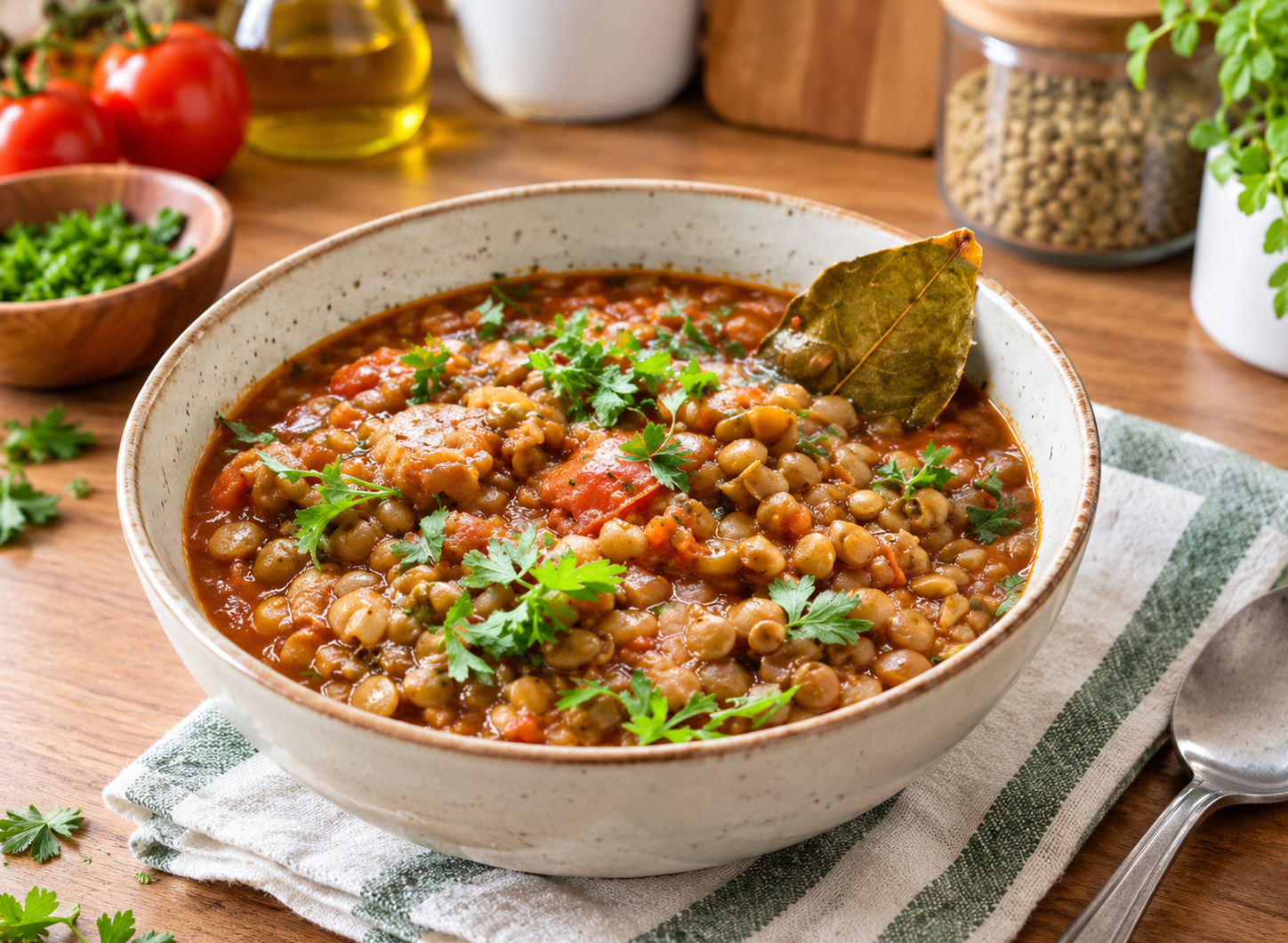 Mediterranean Lentil Soup