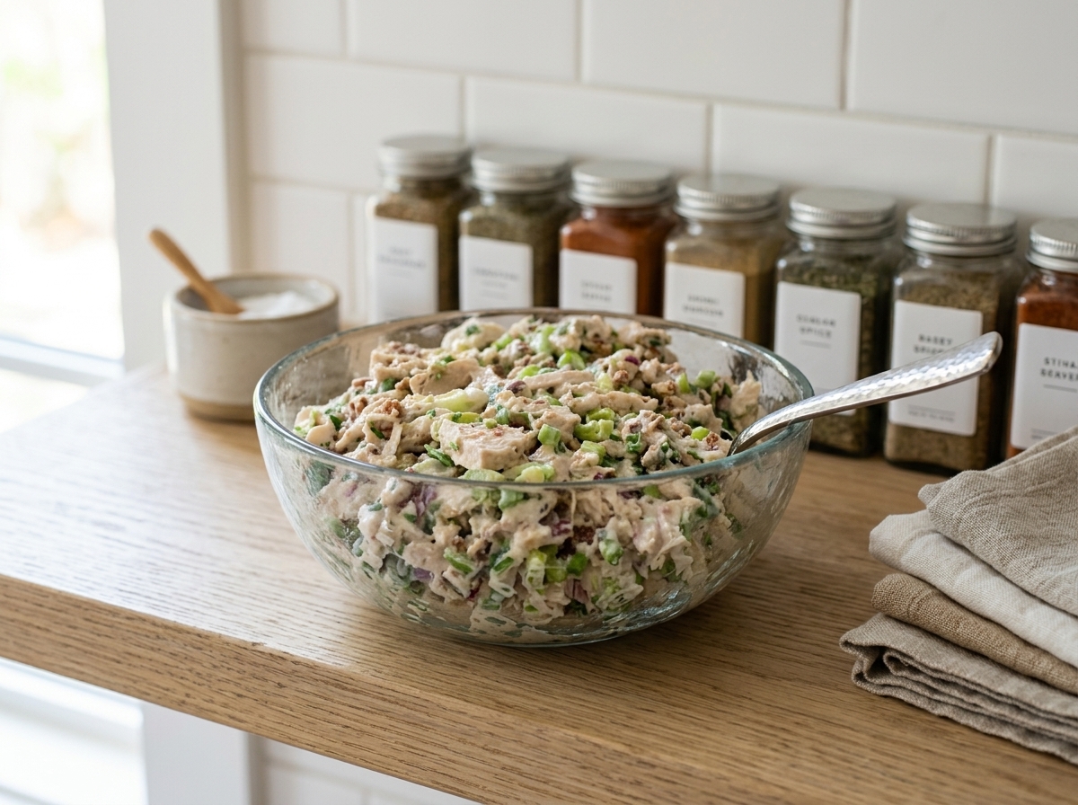 Healthy Creamy Chicken Salad