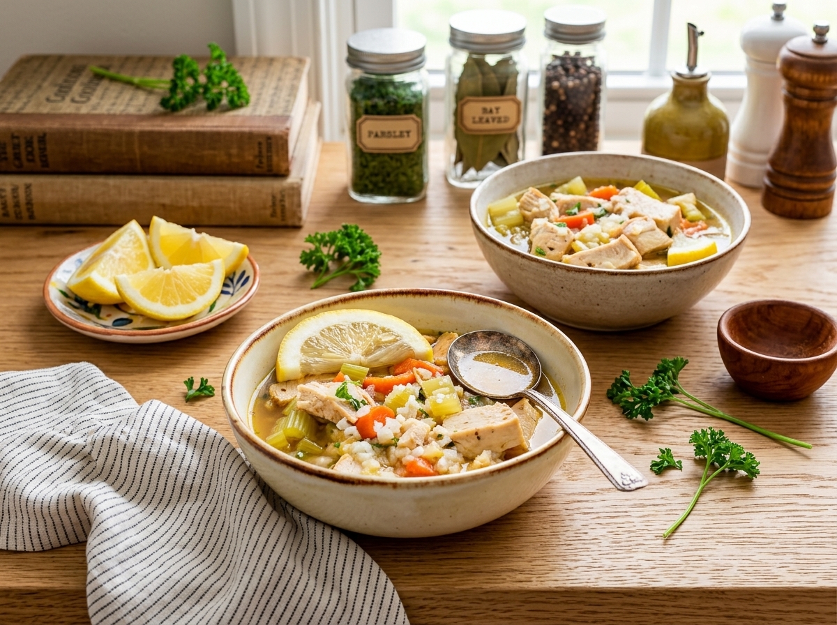 Keto Chicken Vegetable Soup