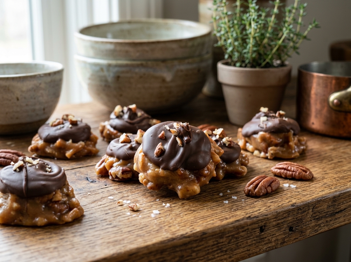 Peanut Butter Pretzel Crunch Clusters Desserts
