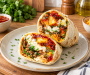High Protein Breakfast Burritos